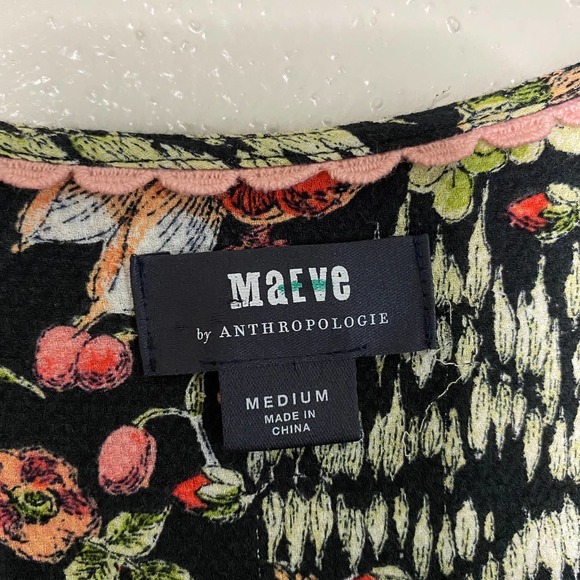 Maeve Multicolor Floral Blouse - Picture 5 of 9